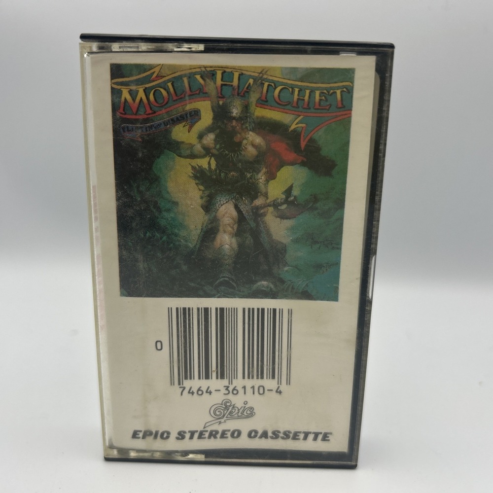 Molly Hatchet Cassette Tape Flirtin' With Disaster 1979 Rock Vintage Music 70s